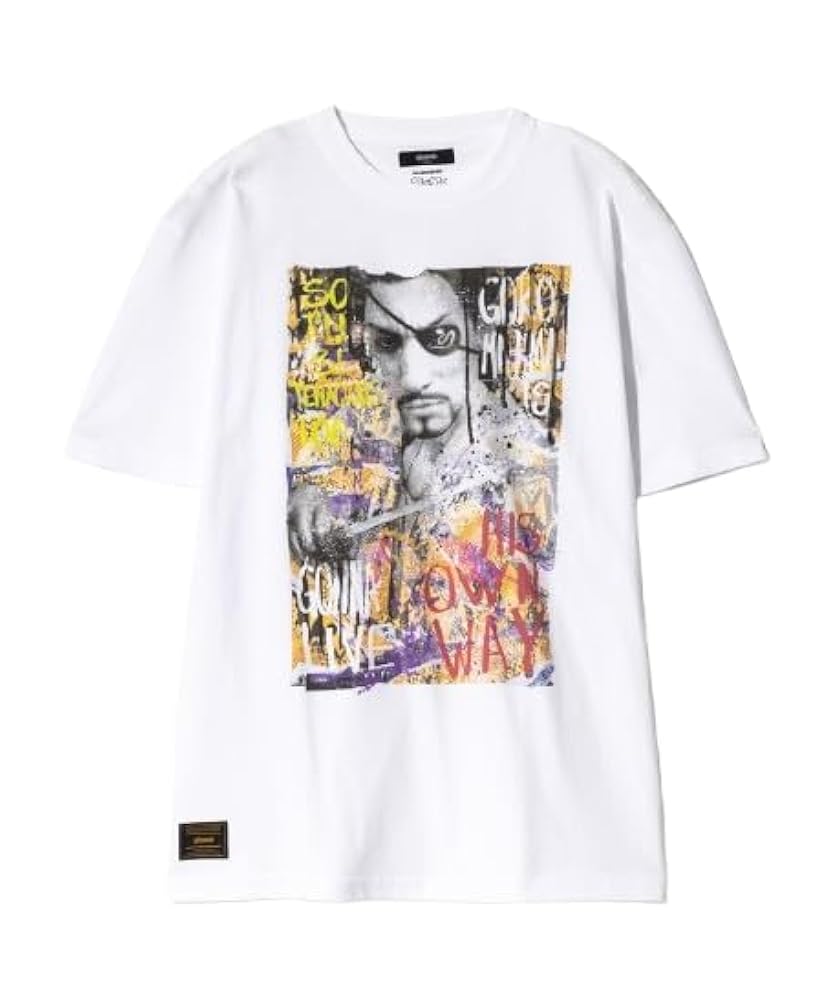 Amazon | [glamb] 龍が如く 真島吾朗 Goro Majima T-Shirt